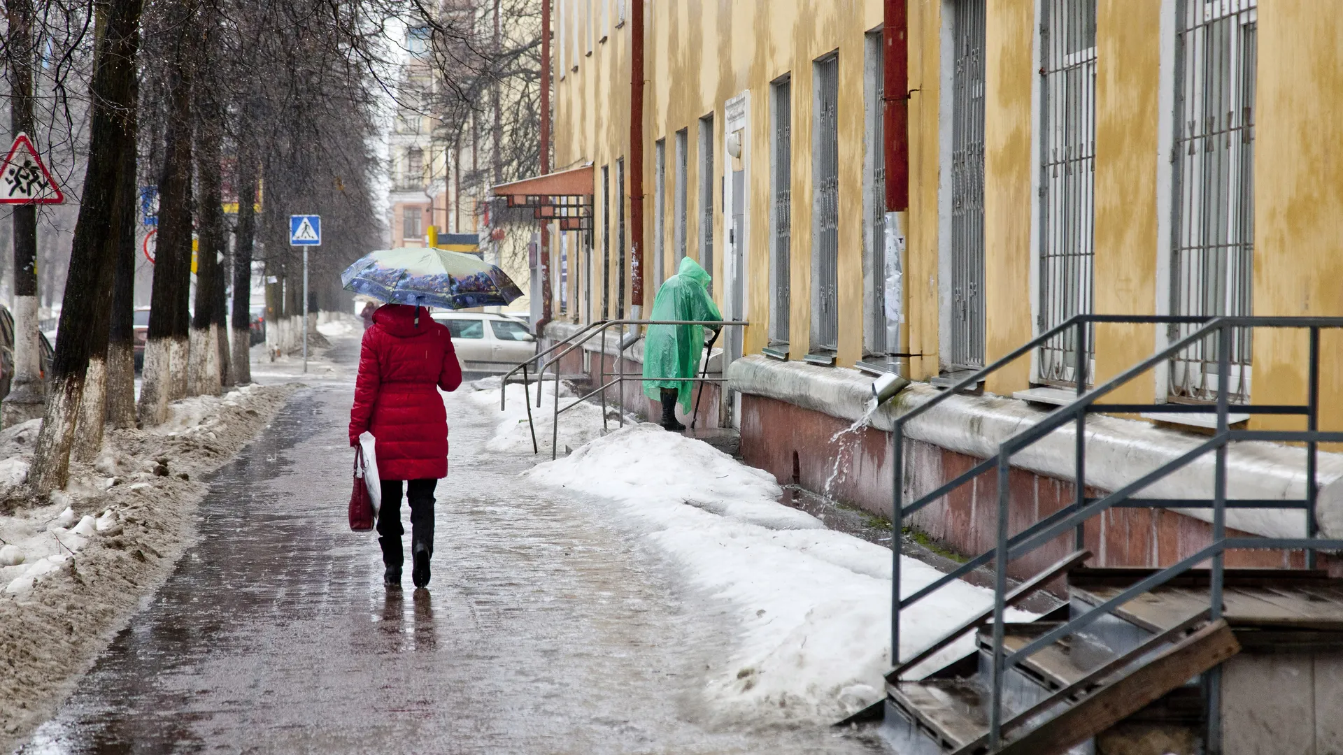 Ледяной дождь, гололед и мокрый снег ожидаются в Московской области