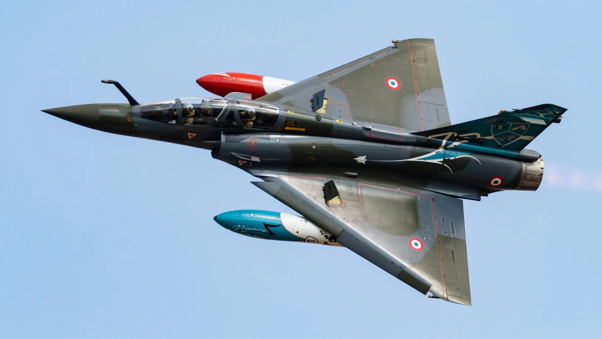 Graham Haley. Couteau Delta Mirage 2000D