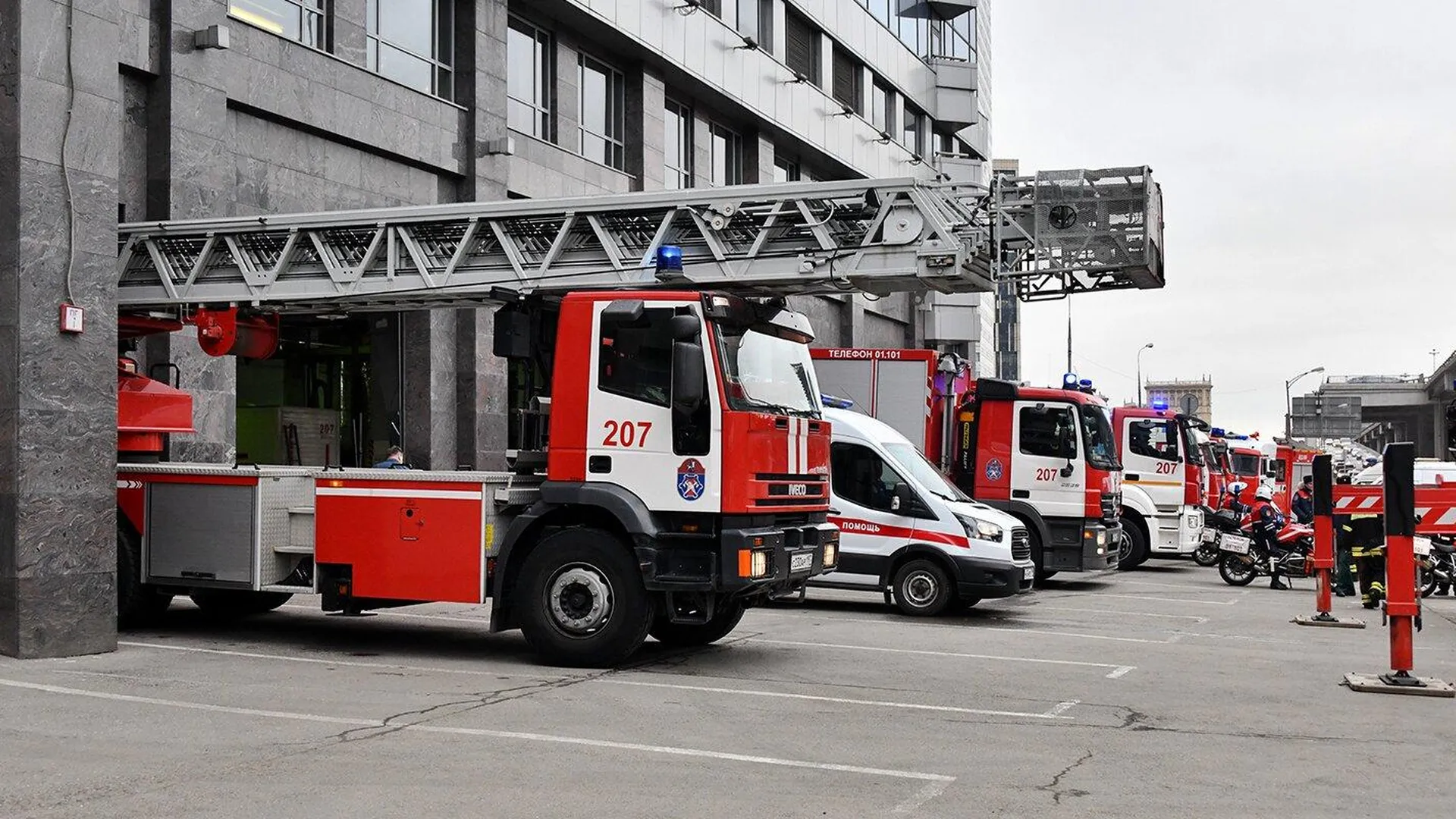 Три пожарных депо планируют открыть в Москве в 2022 году