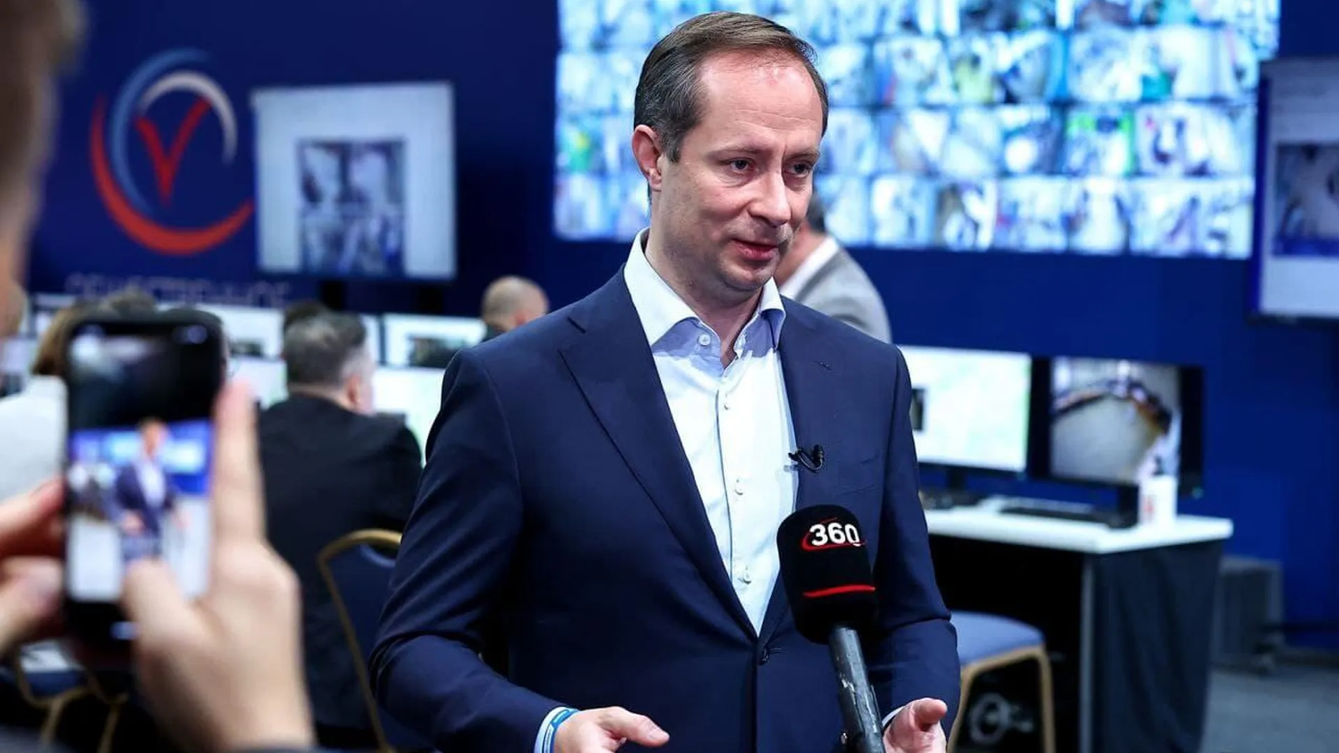 Терюшков отметил хорошую организацию работы центра мониторинга выборов в Подмосковье