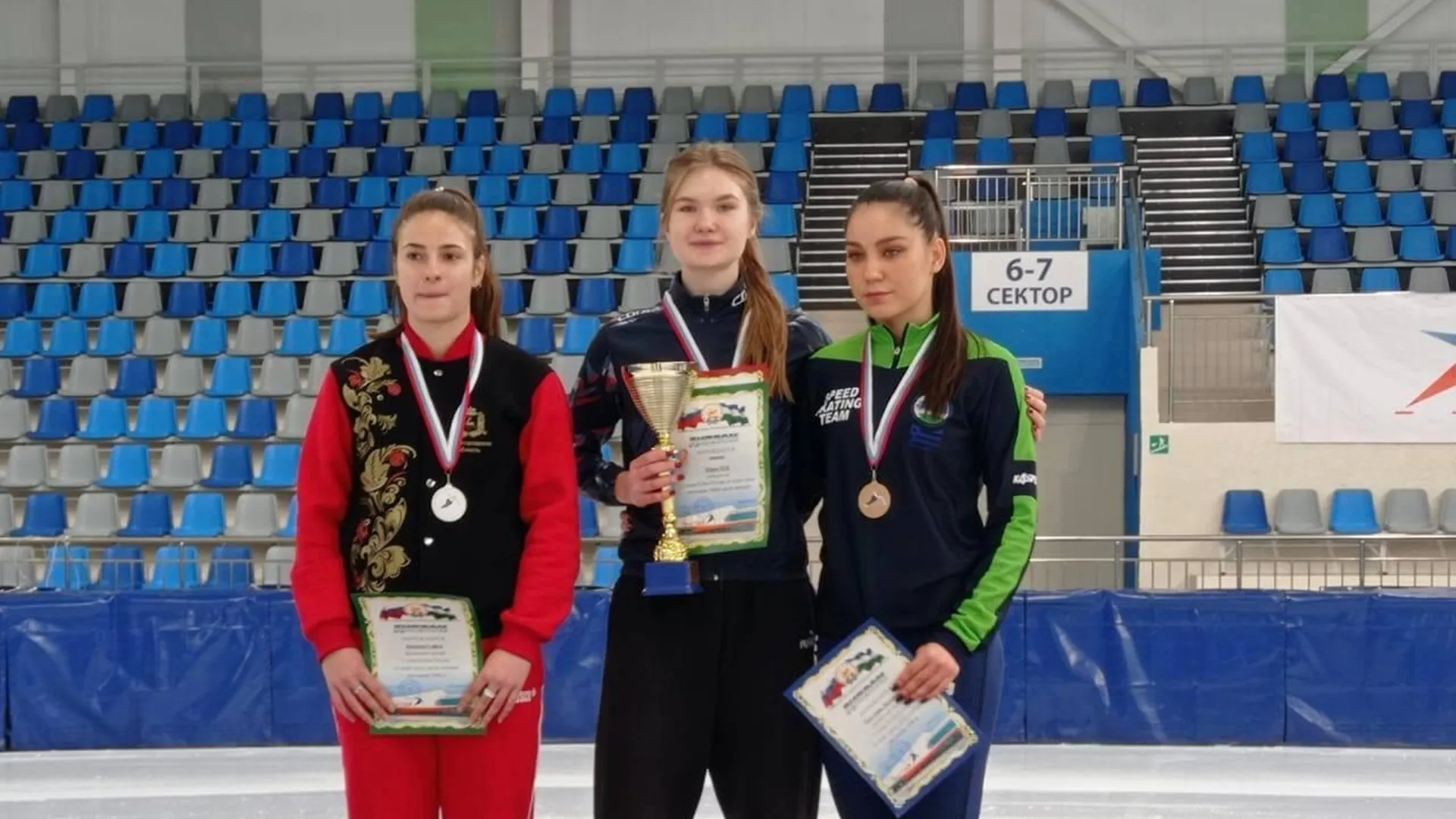 Спортсменка из Коломны стала победительницей этапа Кубка России по шорт‑треку