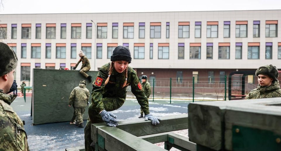 Юнармейцы со всего Подмосковья приняли участие в масштабных сборах в Мытищах