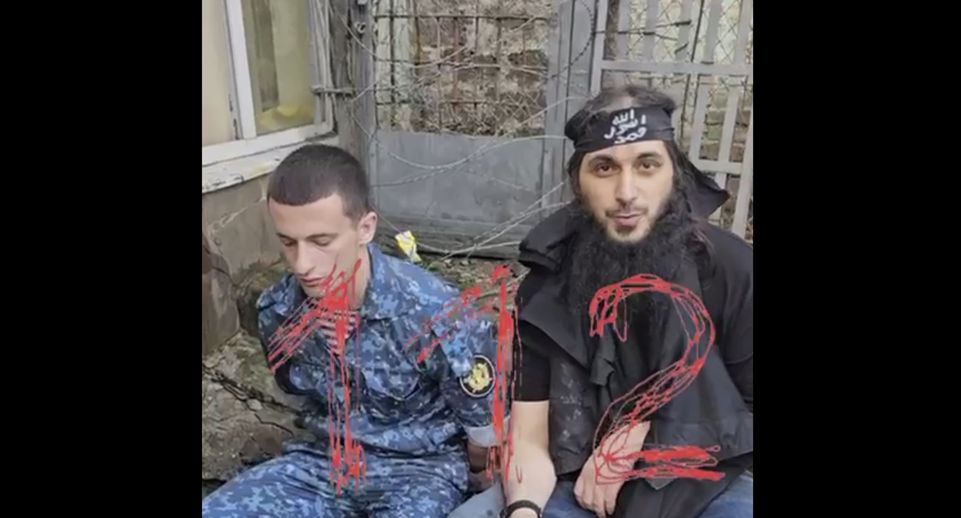 Опубликовано видео из СИЗО в Ростове, где террористы захватили заложников