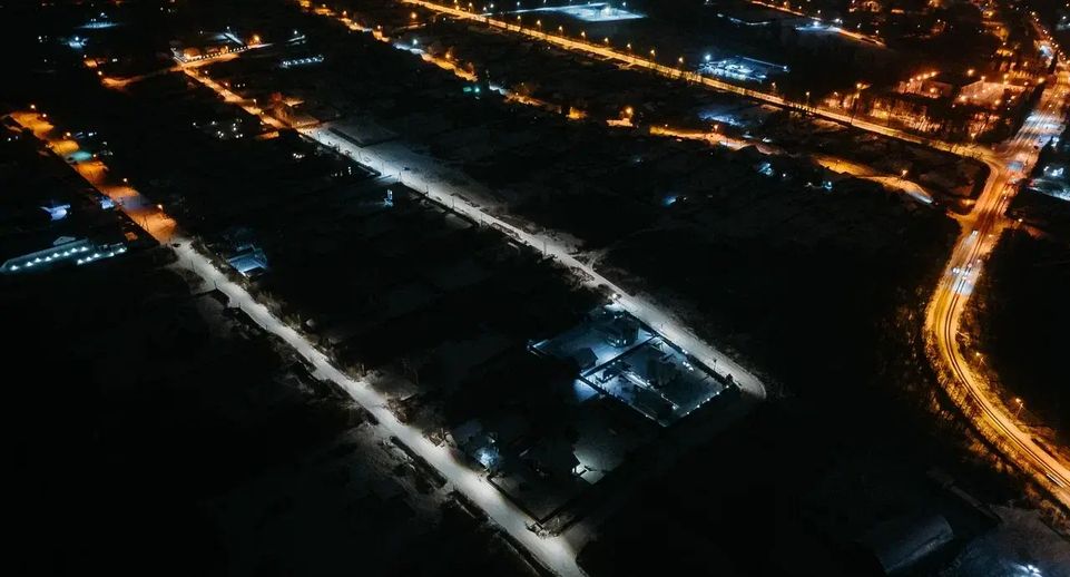 В Рузске от деревни Старо-Николаево до деревни Тимофеево установят новое освещение
