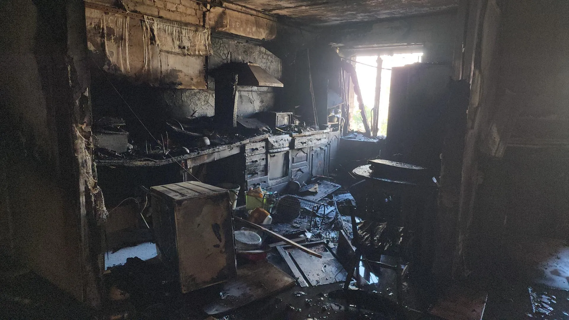 В результате пожара в квартире в Королеве никто не погиб