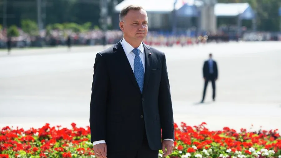 Польский президент Дуда тайно приехал на Украину в день независимости