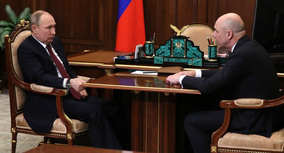 Путин и Силуанов обсудили проблему строительства моста через Лену