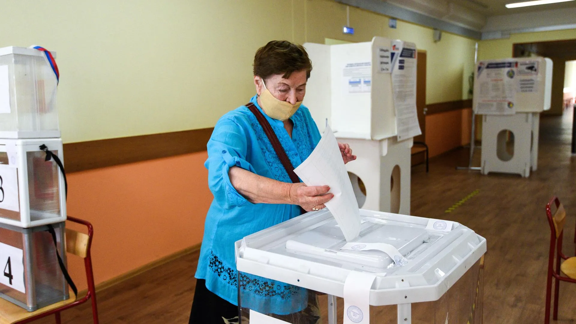 Явка на выборах в Красногорске превысила 20% на 15:00 18 сентября