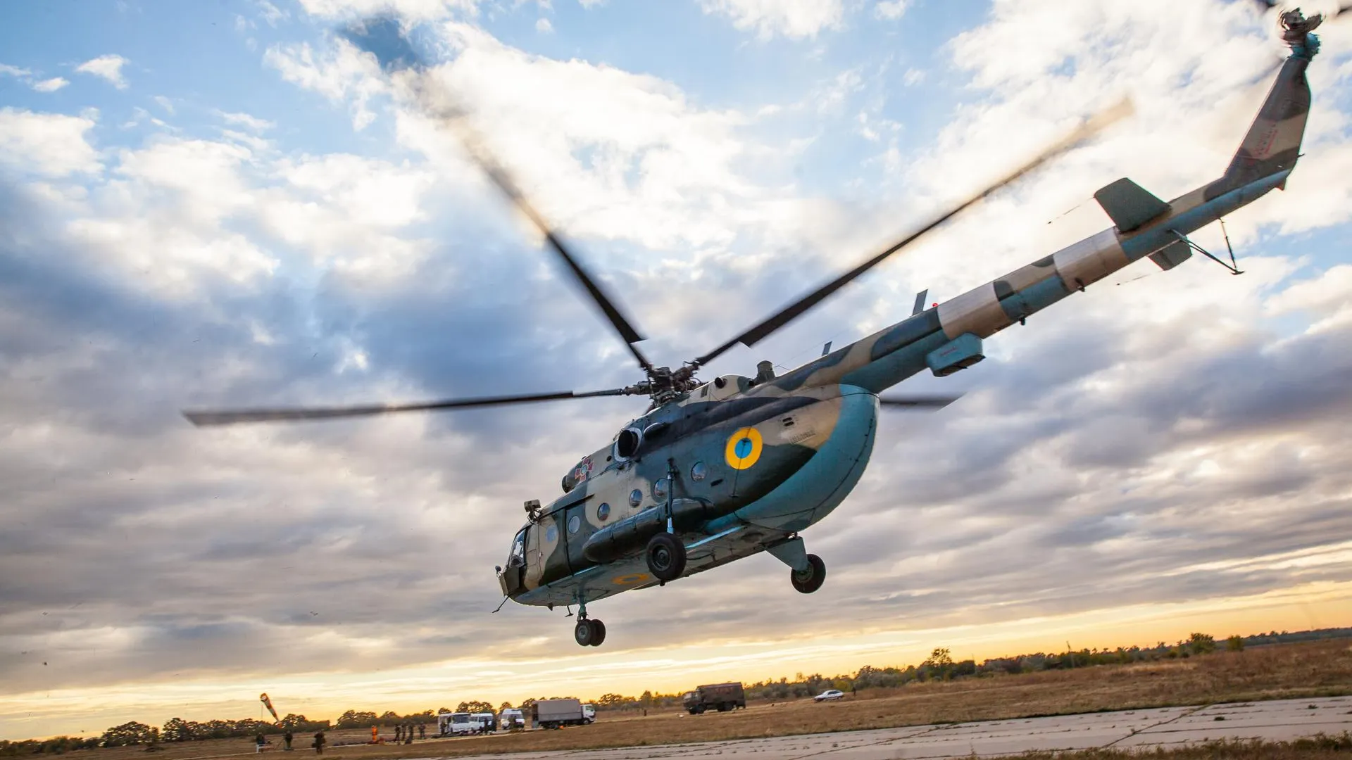 Российские военные уничтожили украинский вертолет Ми‑8