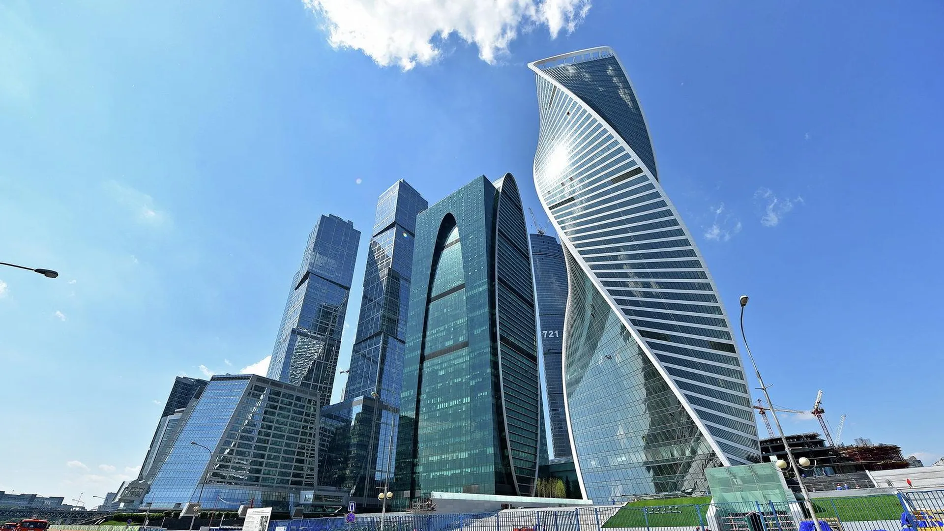 Башня Око Москва Сити Фото Снаружи