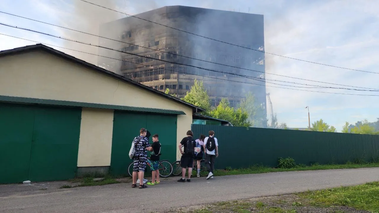 СК: возможная причина пожара во Фрязине — неисправная электропроводка |  РИАМО