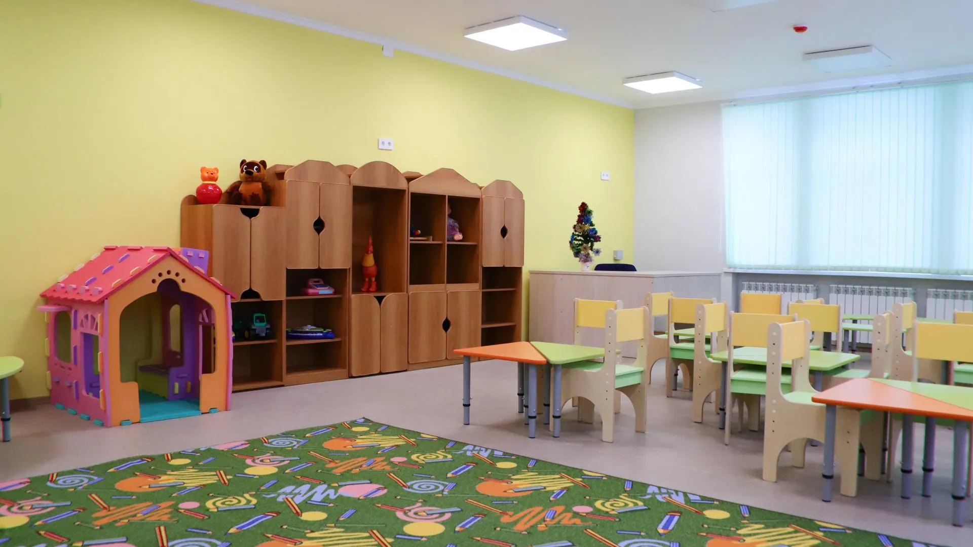 В Воскресенске завершили капитальный ремонт детского сада «Спутник»
