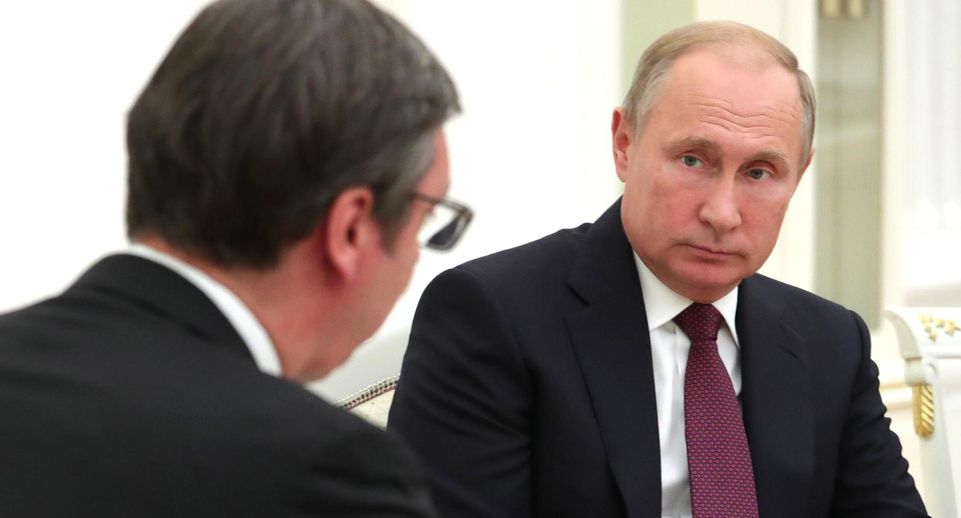 Вучич: Путин не выходит на связь, потому что не хочет ставить Сербию под угрозу
