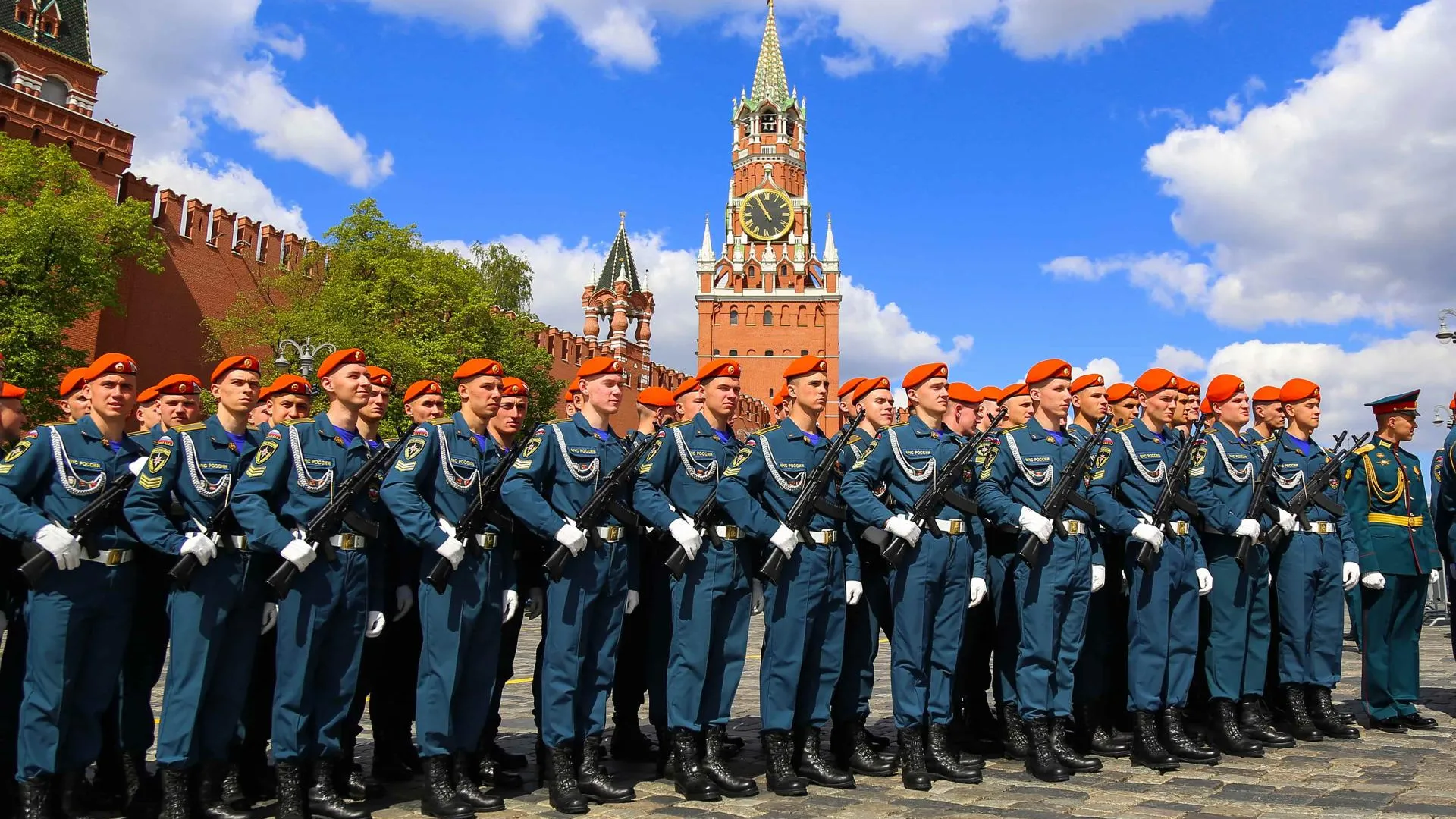 Курсанты и офицеры из Химок стали участниками Парада Победы на Красной Площади