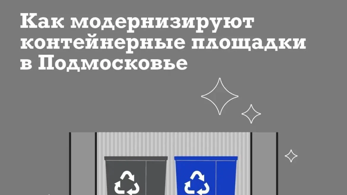 Жителям Подмосковья рассказали, как модернизируют контейнерные площадки