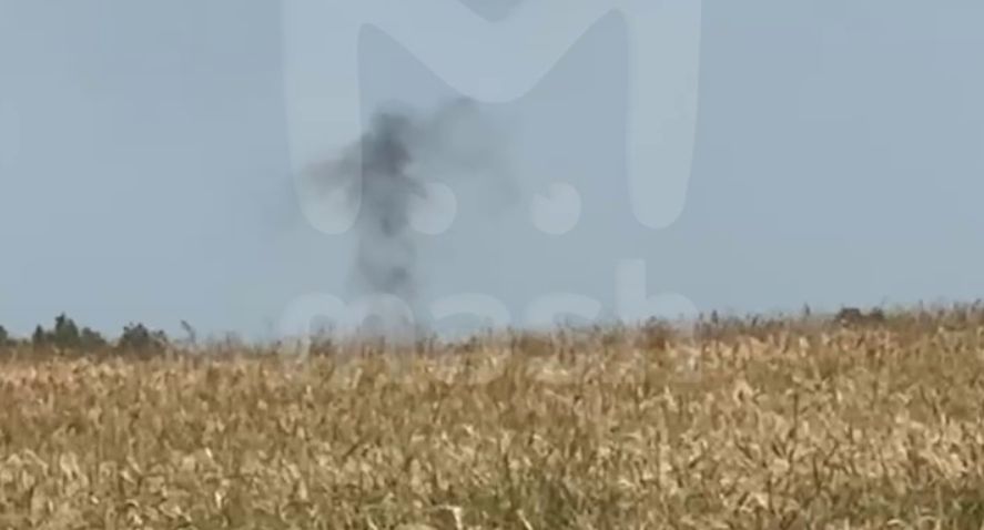 Опубликовано еще одно видео с места крушения Sukhoi Superjet в Подмосковье