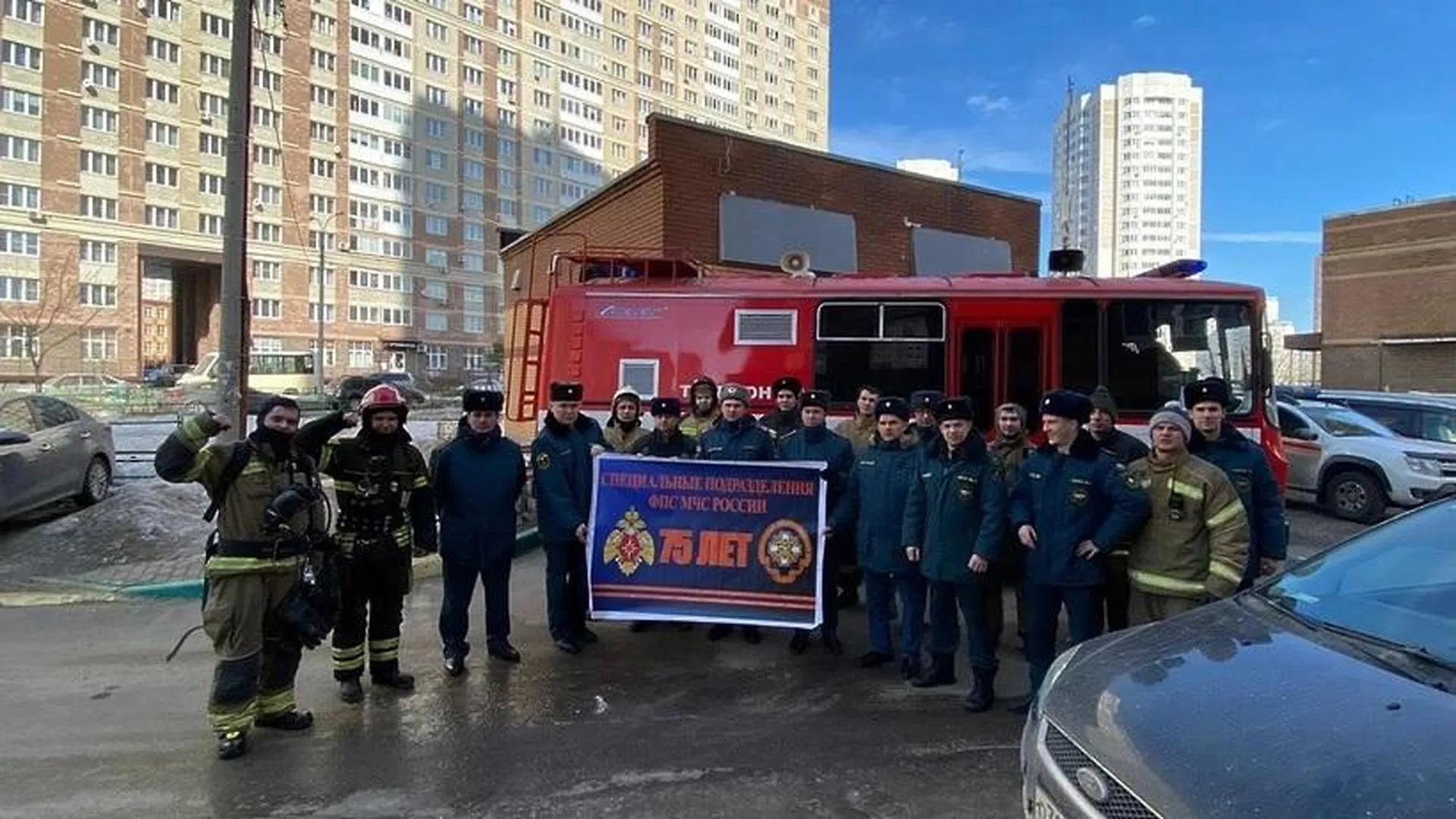 В Подольске определили победителей соревнований среди пожарных и спасателей  | РИАМО