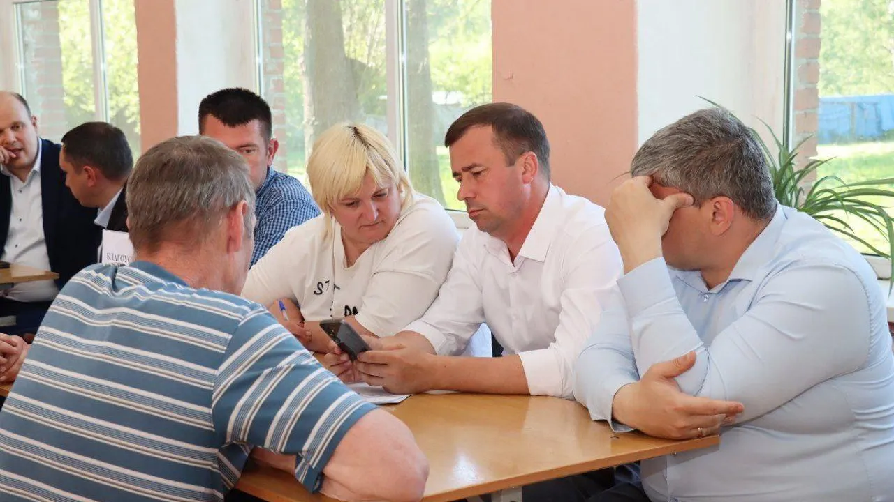 Глава Ступина обсудил с жителями деревни Городище решение проблемных вопросов