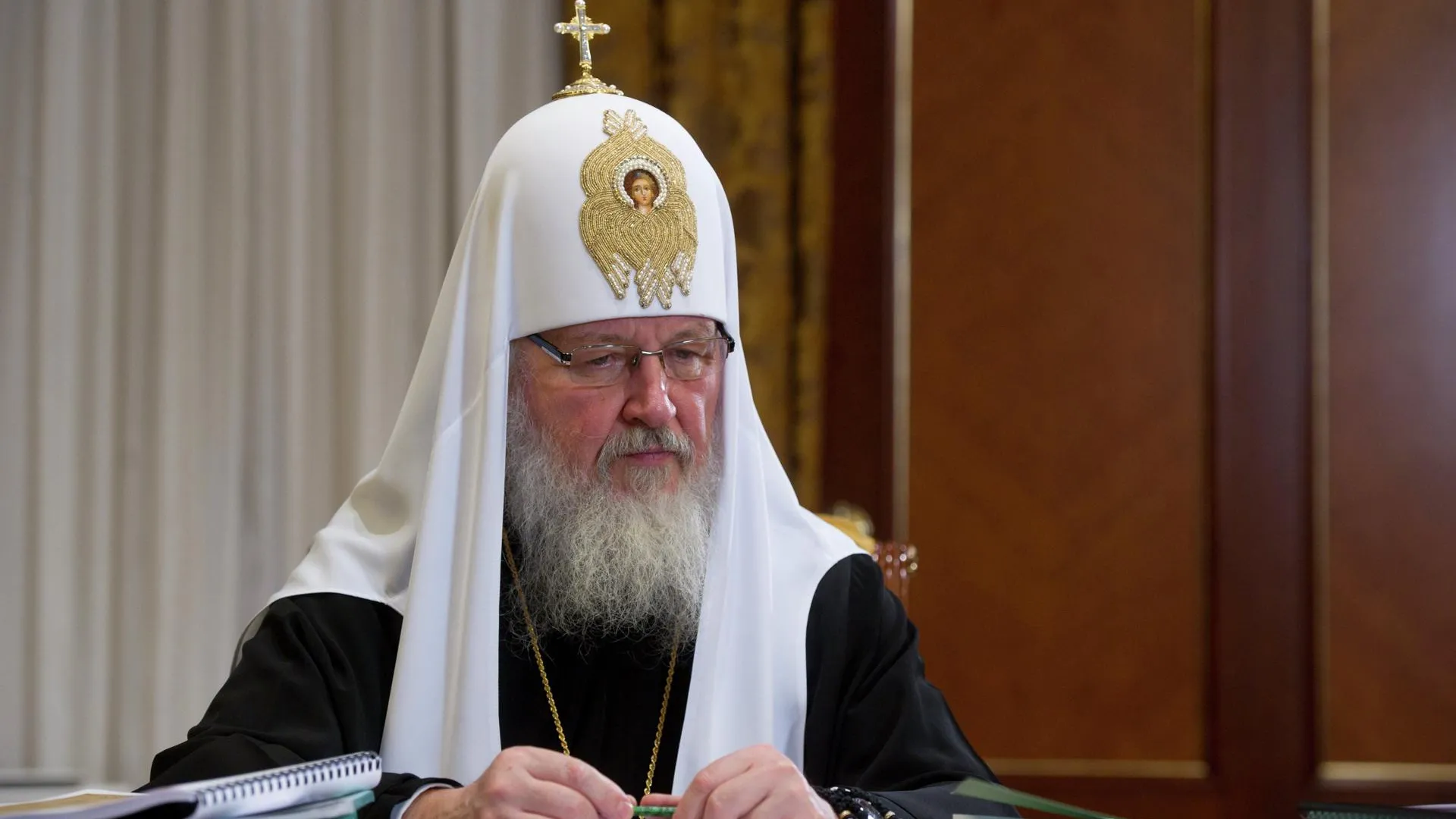 Патриарх дал напутствия Воробьеву на посту врио губернатора области