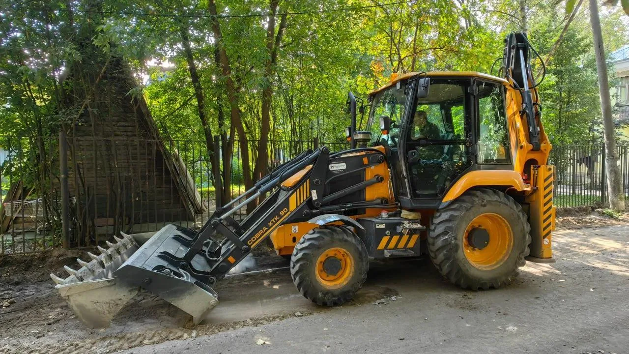 В Красногорске продолжается благоустройство