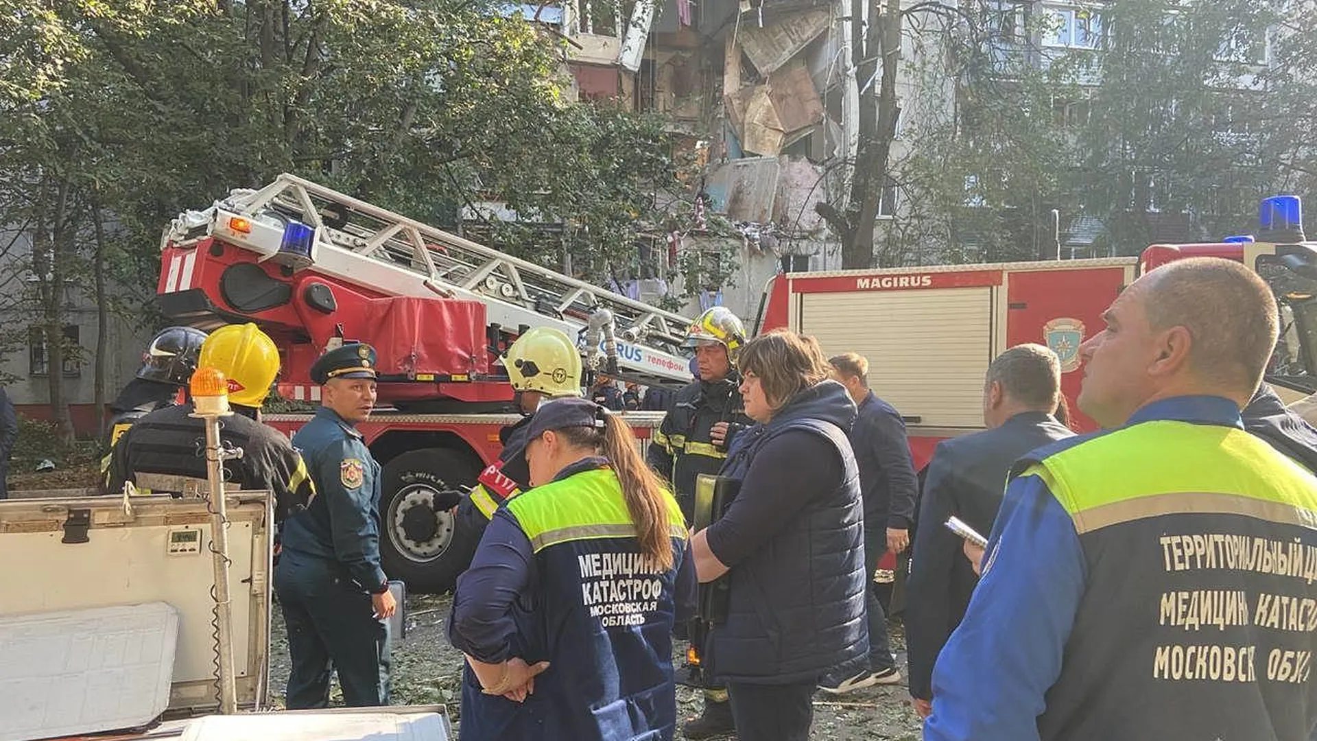 Один из пострадавших во время взрыва в Балашихе скончался по дороге в  больницу | РИАМО