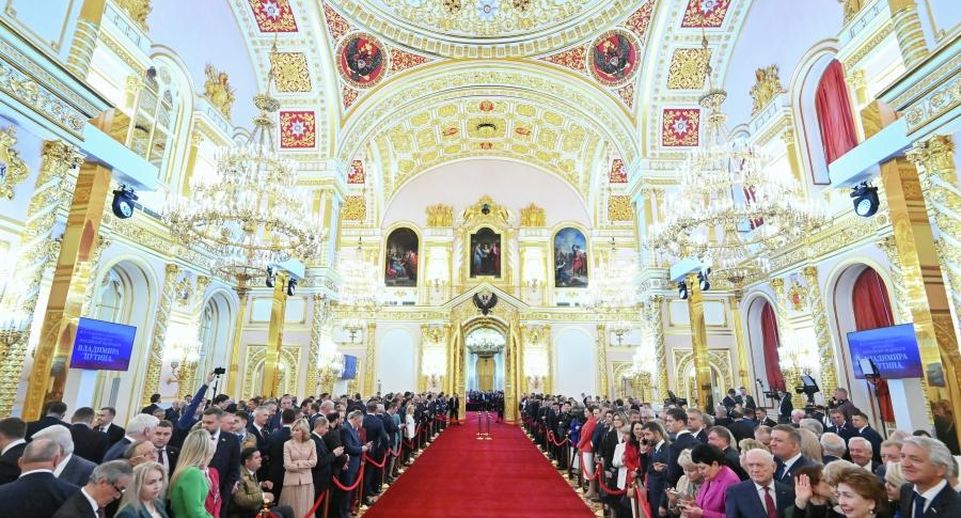 Началась инаугурация президента России Владимира Путина