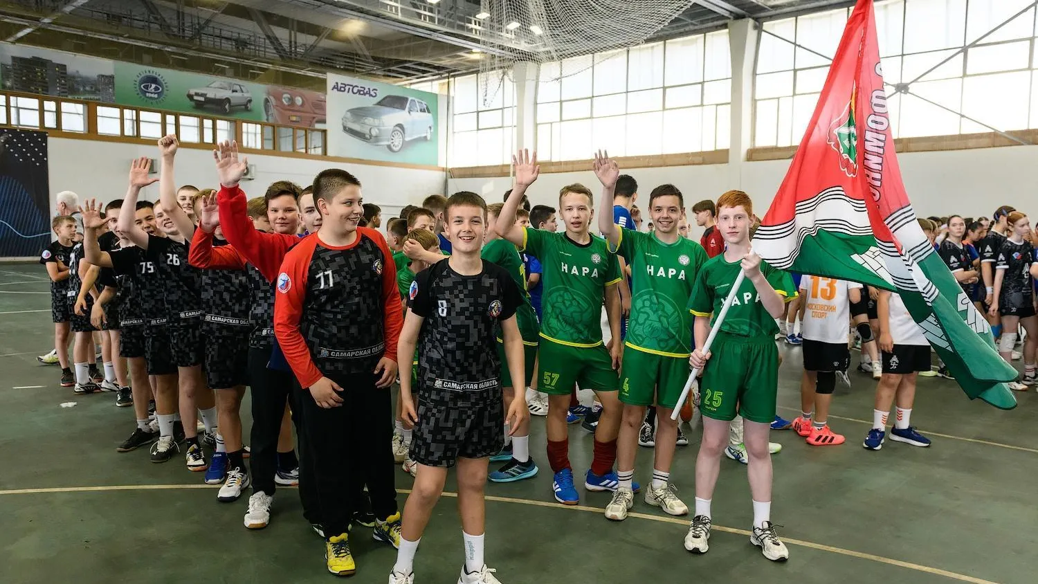 Пять подмосковных команд заняли места на пьедестале детского фестиваля гандбола в Тольятти