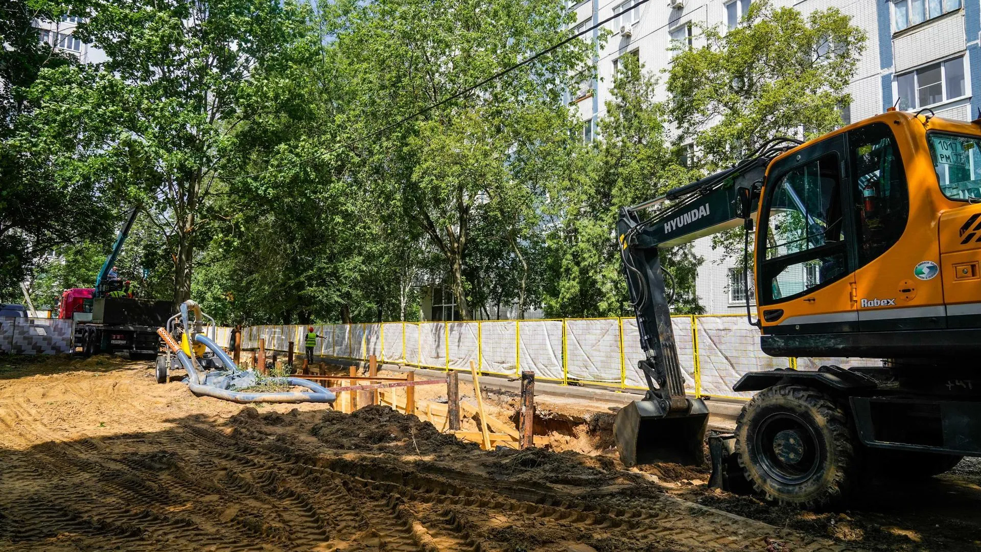 В деревне Зарайска планируют реконструировать сети теплоснабжения