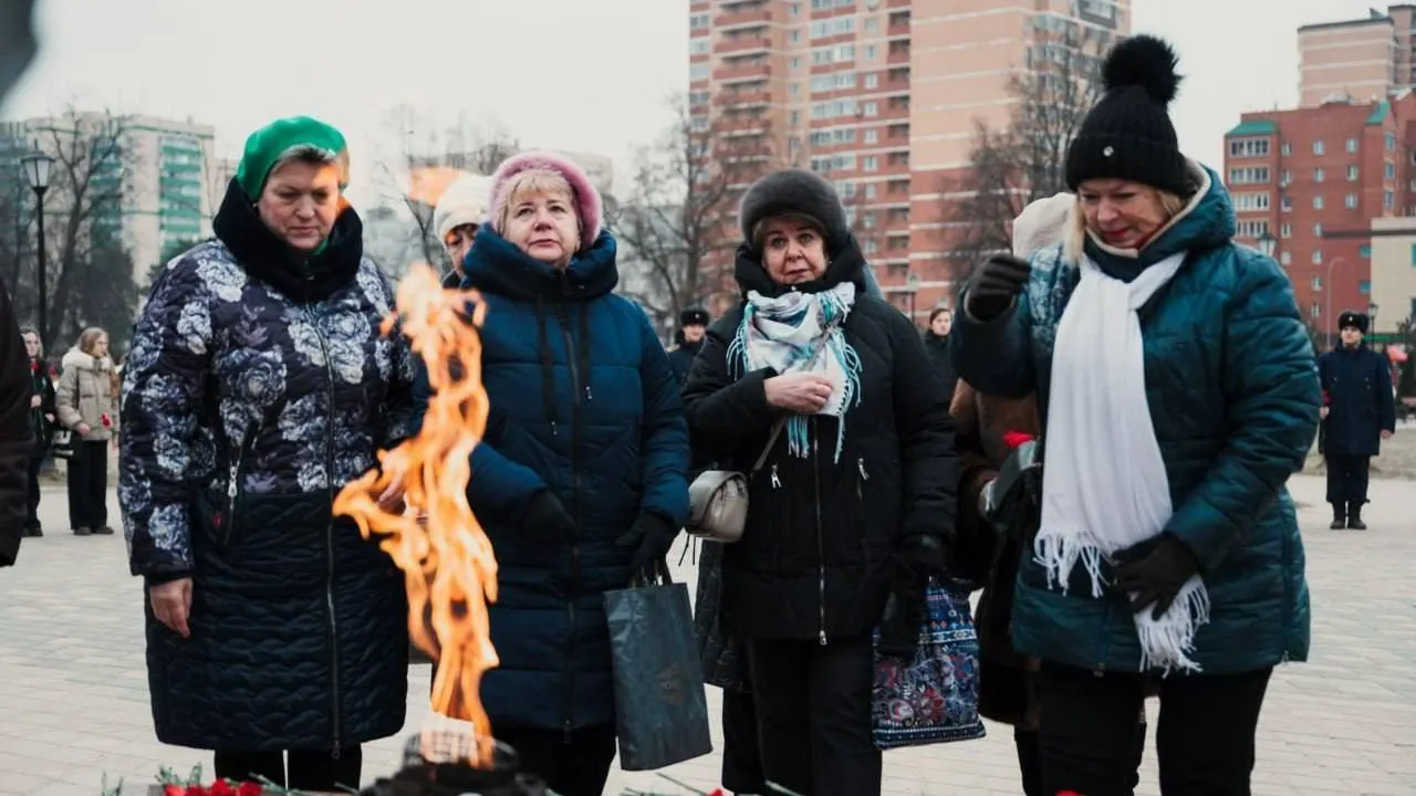 В Лосино-Петровском провели памятный митинг
