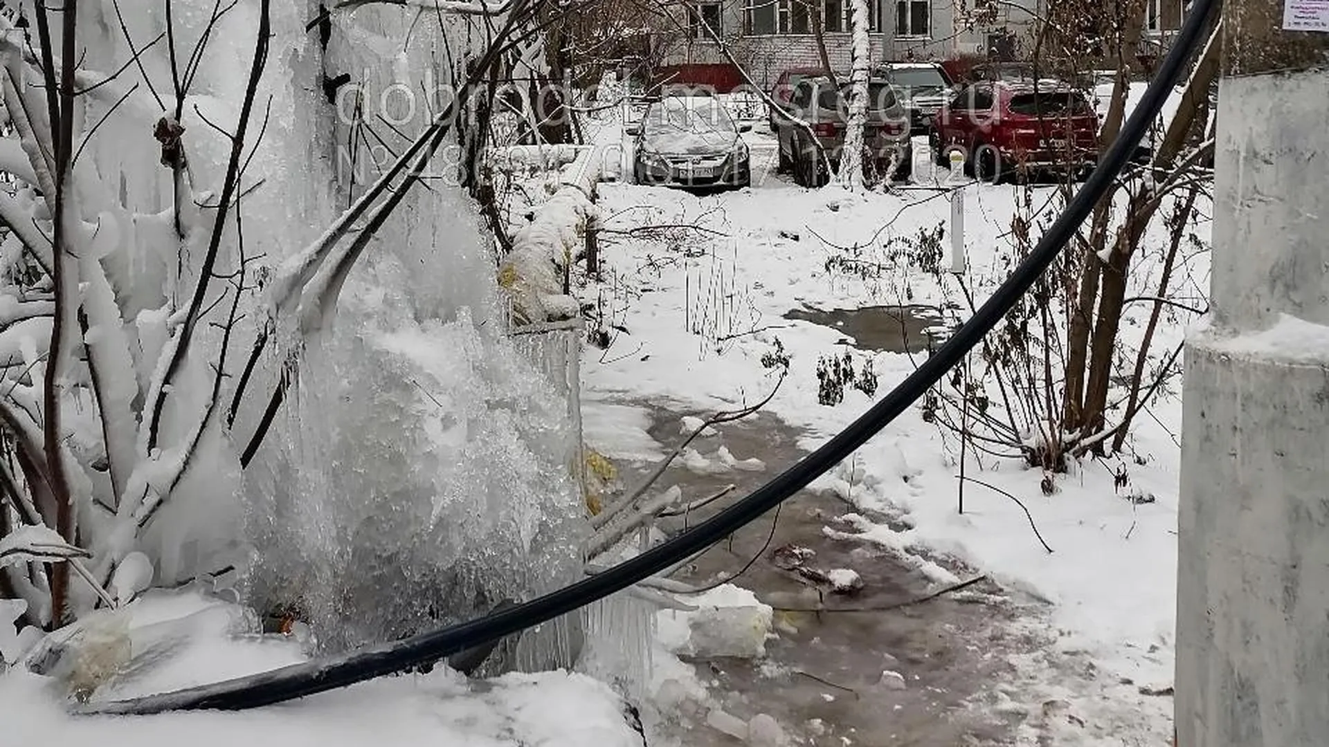 Повреждение на сети централизованного водоснабжения устранили в микрорайоне  Заря Балашихи | РИАМО