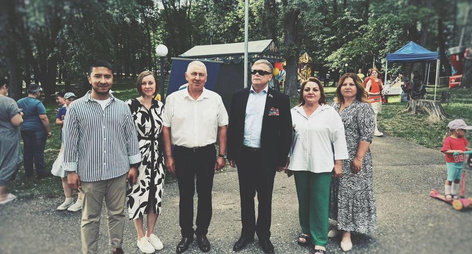 Депутат Мособлдумы Вшивцев открыл в Рузе фестиваль, посвященный дню защиты детей