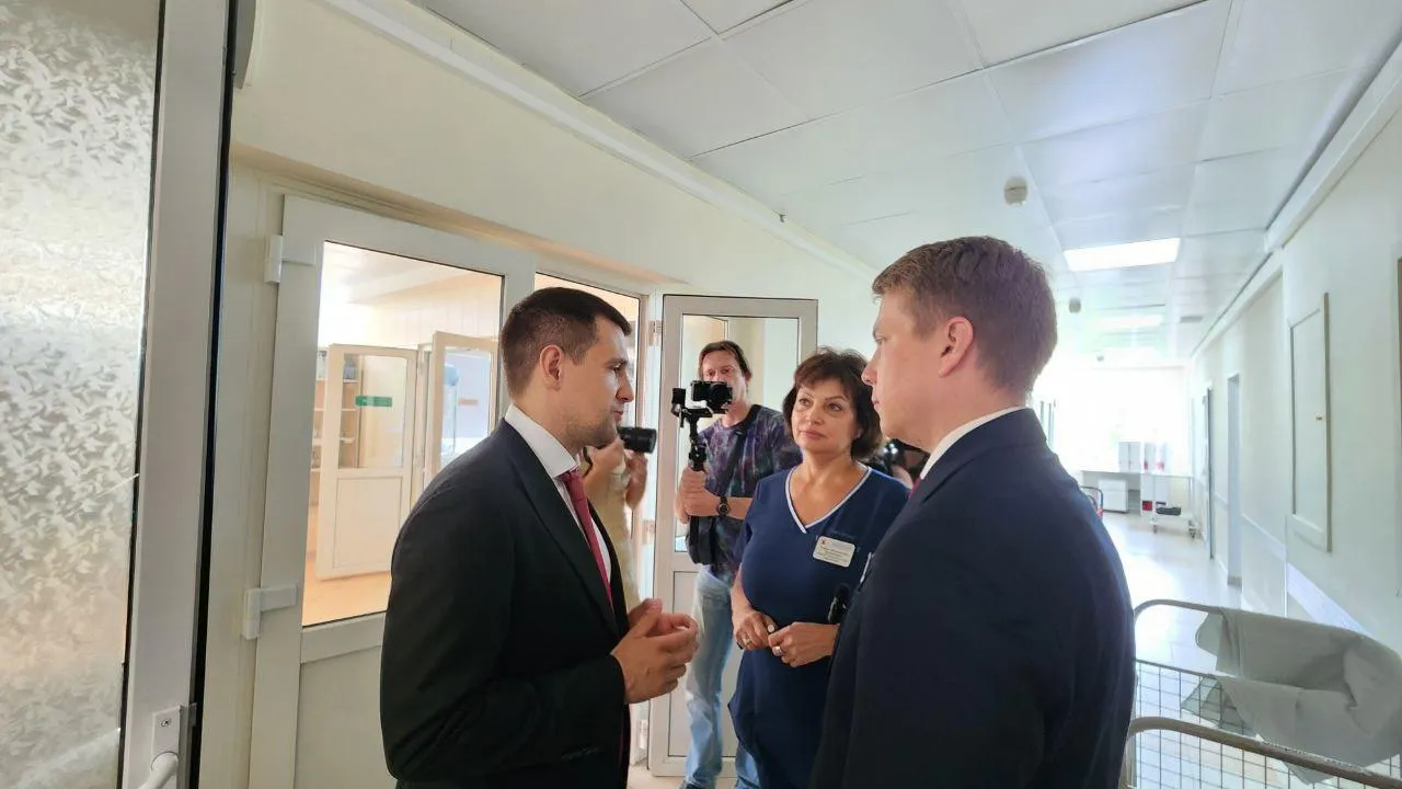 «Видновский перинатальный центр» посетил глава Ленинского городского округа