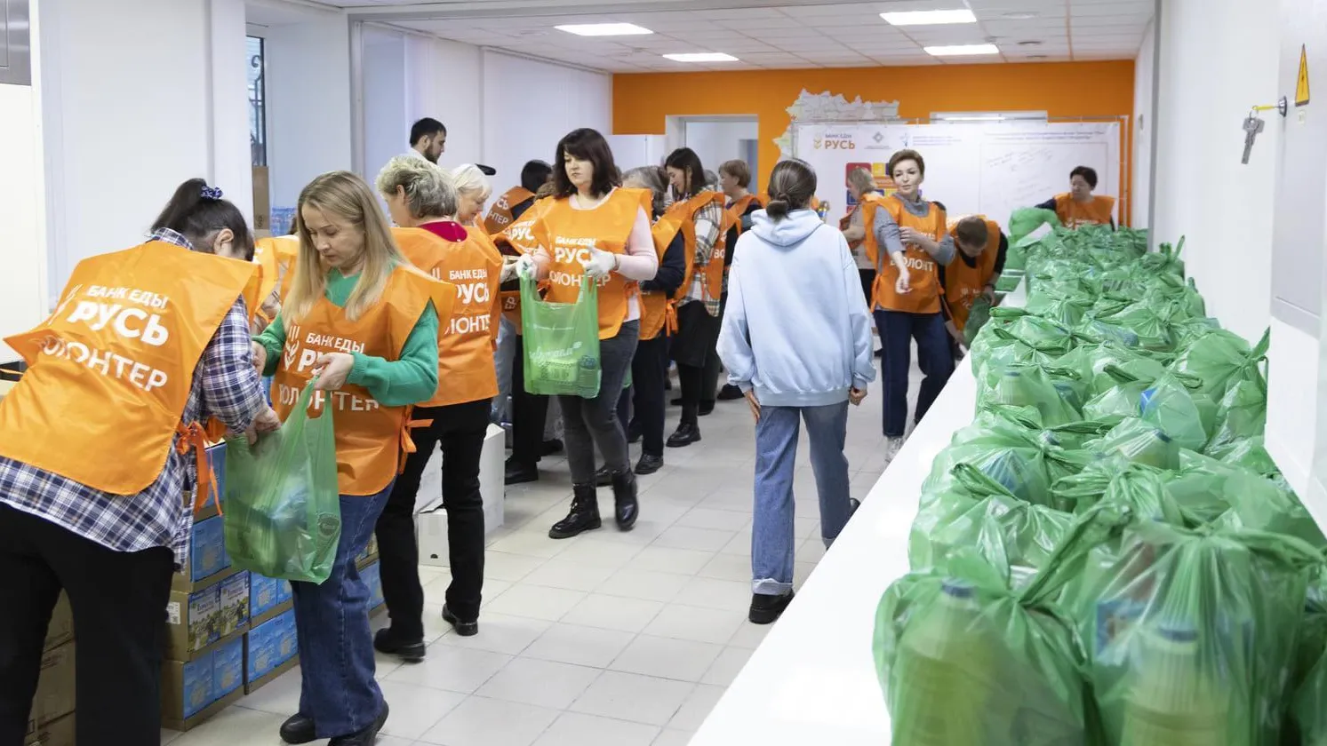 В Подмосковье волонтеры марафона «Корзина доброты» соберут продукты нуждающимся