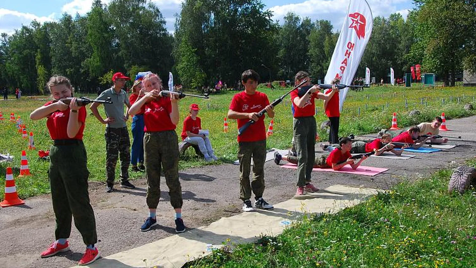 Всероссийские юнармейские военно‑спортивные игры «Юные снайперы» прошли в  Подмосковье | РИАМО