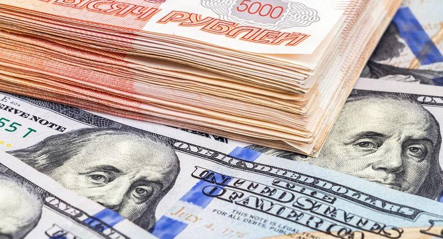 РБК: минимальный курс доллара в обменниках Москвы упал ниже 87 рублей
