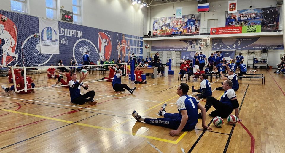 Кубок России по паралимпийскому волейболу проходит в Подмосковье