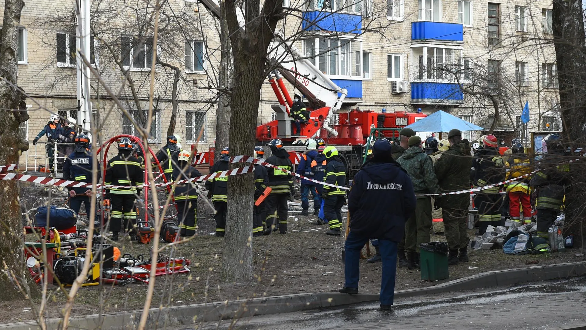 Жителей дома в Орехово‑Зуеве, где произошел взрыв, обеспечили горячим питанием