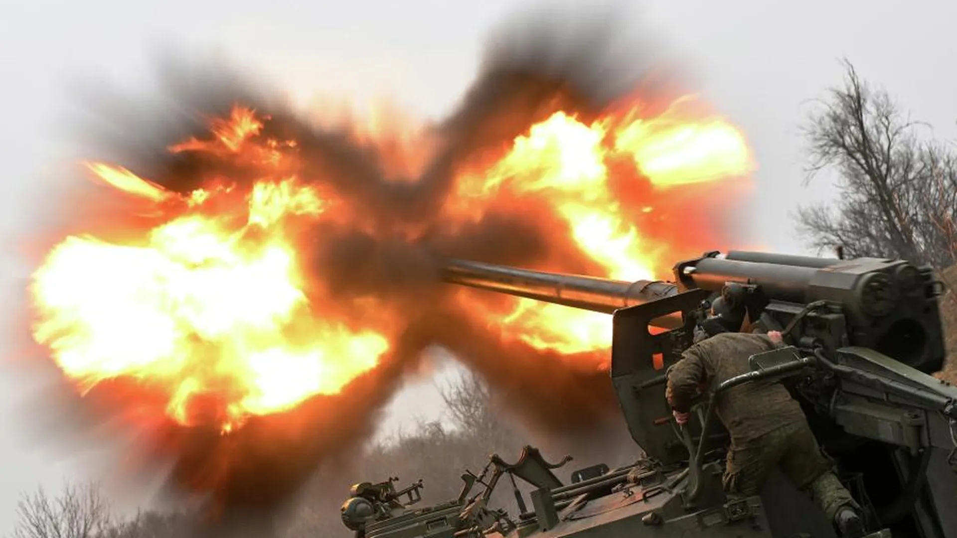 Расчет 152‑мм буксируемой пушки «Гиацинт‑Б» уничтожил гаубицу «Краб» ВСУ
