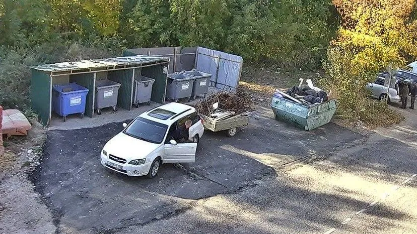 В Воскресенске продолжается борьба с несанкционированным выбросом стройотходов