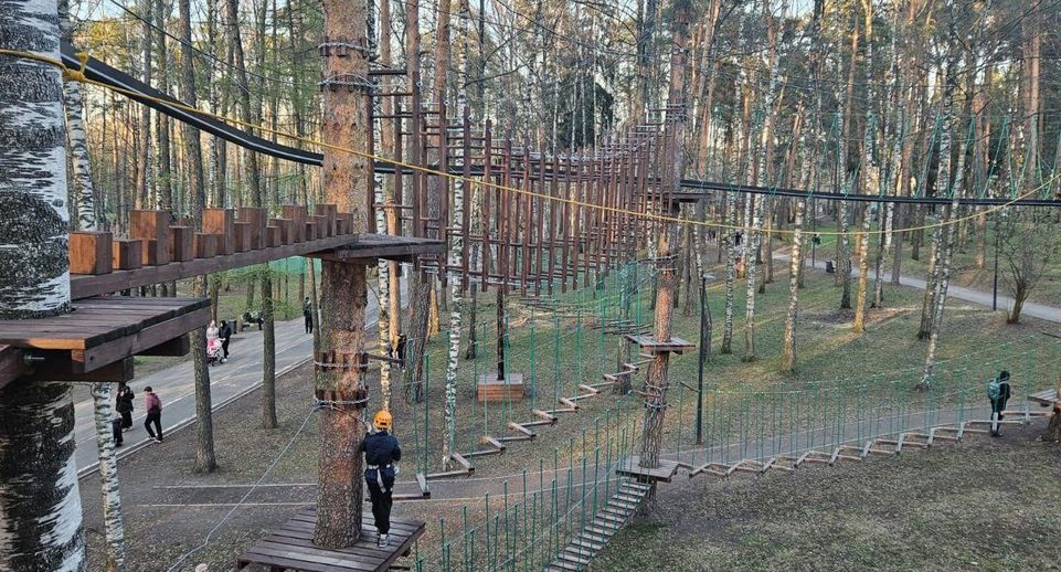 Парк «Пехорка» в Балашихе вновь стал первым по посещаемости в Подмосковье