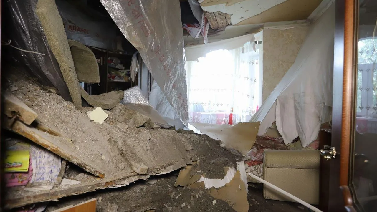 Дом обрушился в Кашире из-за разрушения балки
