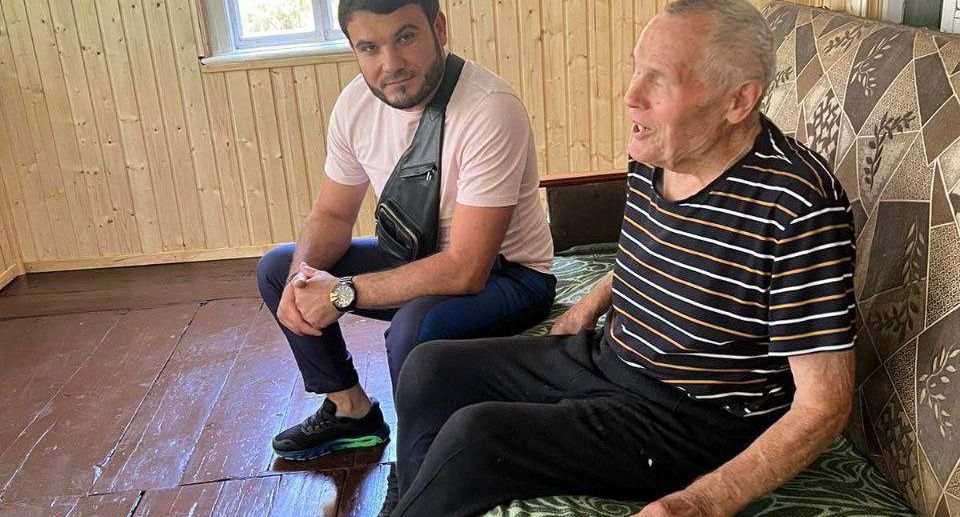 Общественник из Видного взял шефство над 92-летним тружеником тыла в Ленинском округе