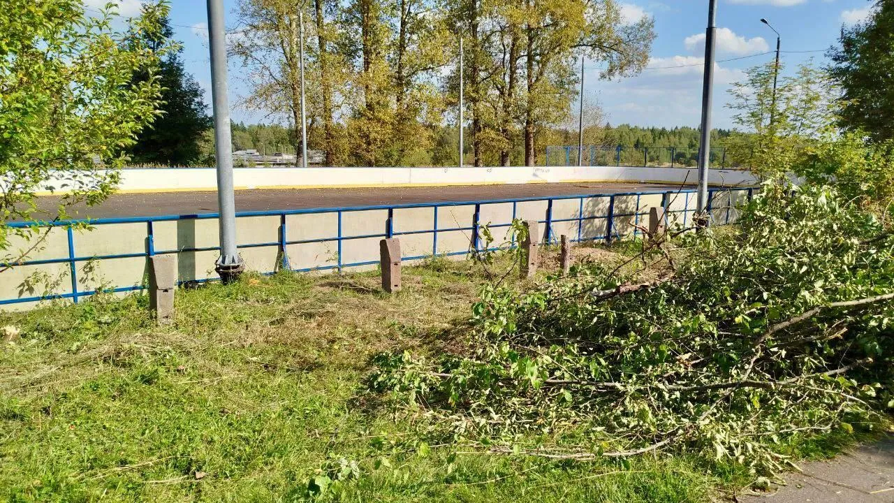 В Волоколамске после текущего ремонта откроется хоккейная площадка в октябре