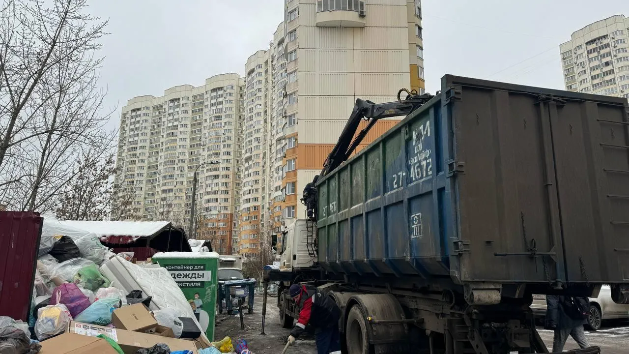 В Подмосковье введена система ликвидации перенакоплений ТКО на контейнерных площадках