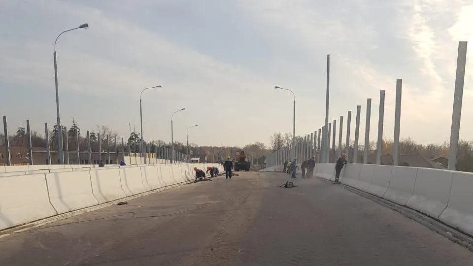 Строительство Салтыковского путепровода в Балашихе планируют завершить до конца октября