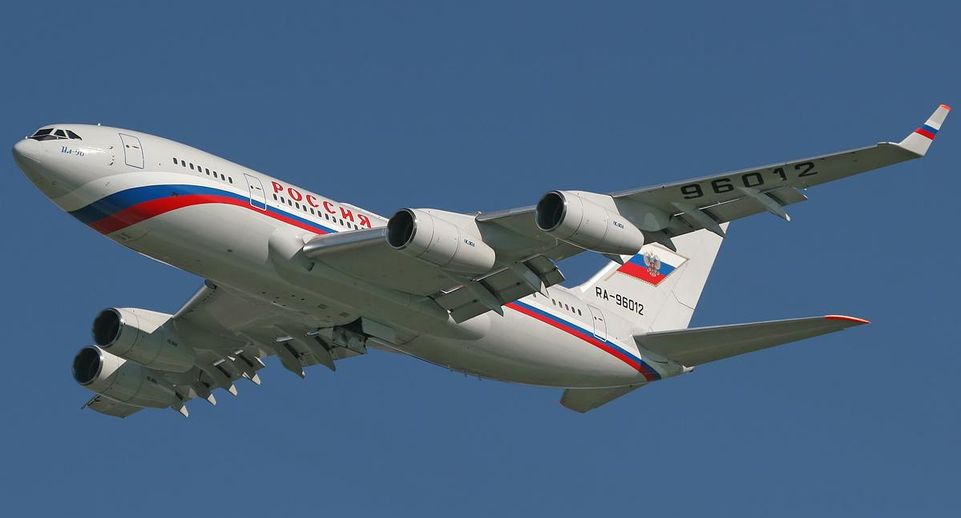 Самолет Ил-96 спецотряда «Россия» вылетел из Нью-Йорка в Москву