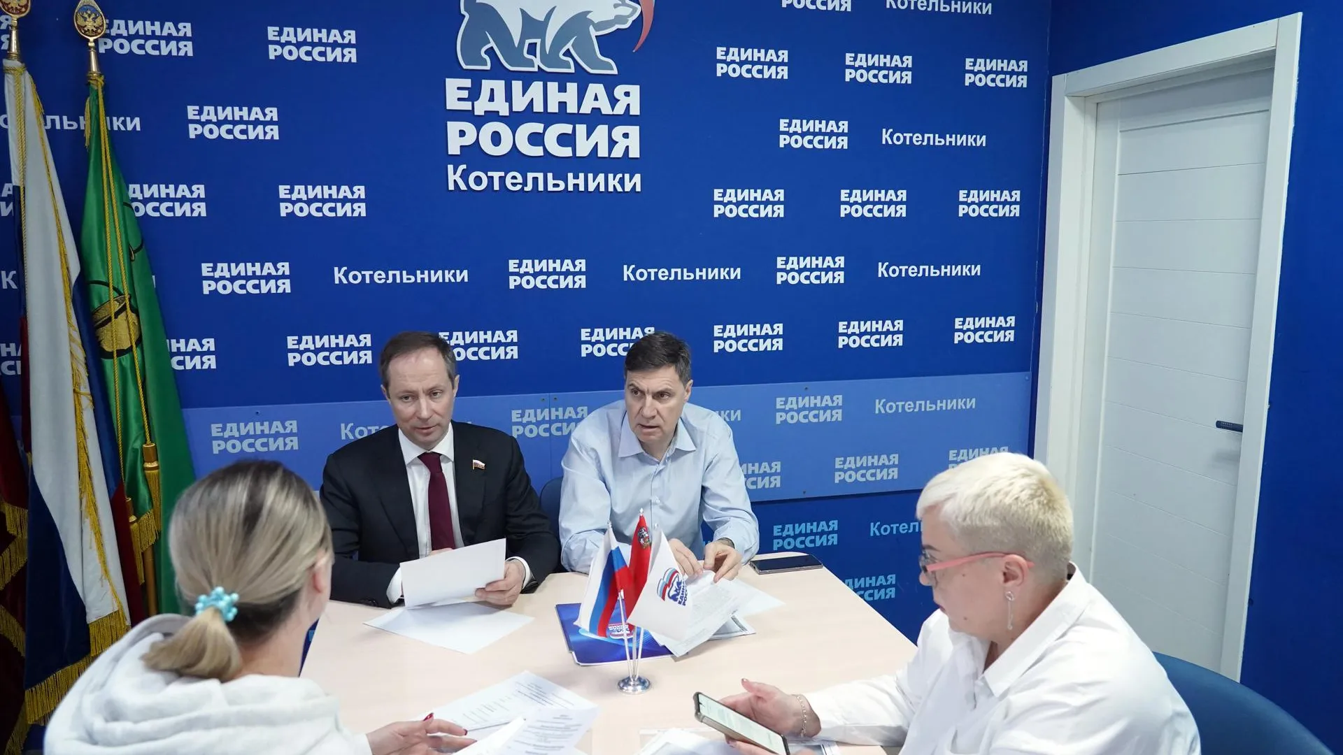 Депутат Госдумы Роман Терюшков провел прием жителей в Котельниках