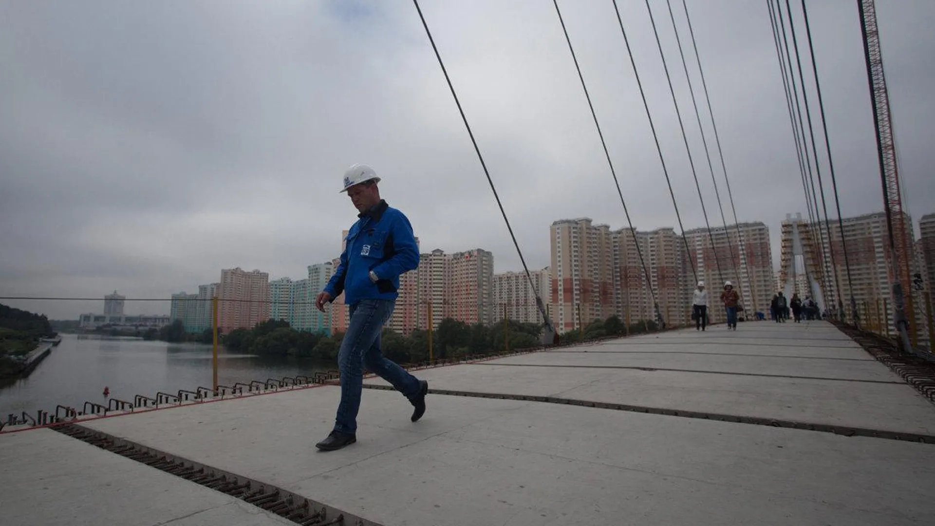 Воробьев проверит ход строительства моста в Павшинской пойме Красногорска