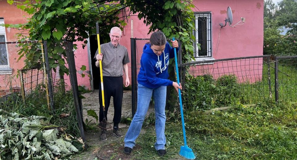 Депутат Серпухова  Диана Алумянц навестила пенсионеров и семьи военнослужащих в Серпухове