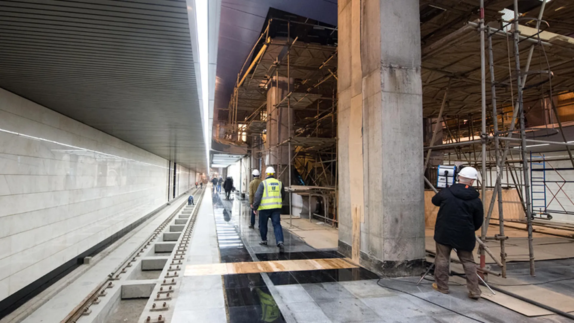 Станцию ТПК метро «Деловой Центр» в Москве могут ввести в эксплуатацию в июне